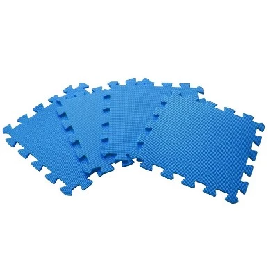 Insten Foam Puzzle Floor Mat with Solid Colors, Soft Flooring for Kids Playroom, Yoga & Exercising, 11.6x11.6 in 1 Insten Foam Puzzle Floor Mat with Solid Colors, Soft Flooring for Kids Playroom, Yoga & Exercising, 11.6x11.6 in