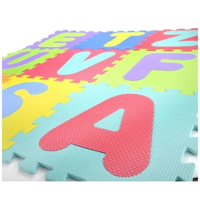 Insten Foam Alphabet & Numbers Floor Mat with Solid Colors, Soft Flooring for Kids Playroom, Yoga & Exercising, 11.6x11.6 in 5 Insten Foam Alphabet & Numbers Floor Mat with Solid Colors, Soft Flooring for Kids Playroom, Yoga & Exercising, 11.6x11.6 in - Image 5