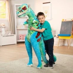 Melissa & Doug Melissa & Doug Jumbo T-Rex Dinosaur - Lifelike Stuffed Animal (over 4 feet tall) 11 Melissa & Doug Melissa & Doug Jumbo T-Rex Dinosaur - Lifelike Stuffed Animal (over 4 feet tall) -Puzzles Sales 2022 unnamed file 6046