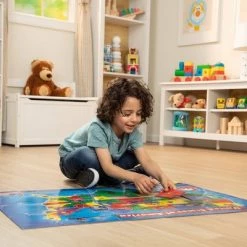 Melissa & Doug Melissa And Doug USA Map Floor Puzzle - 51pc
