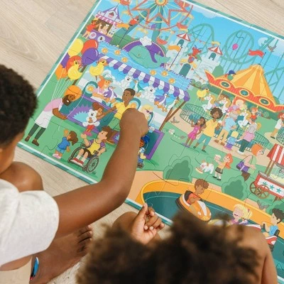 Melissa & Doug Melissa & Doug Fun at the Fair! A Day at the Fair Floor Puzzle - 48pc 7 Melissa & Doug Melissa & Doug Fun at the Fair! A Day at the Fair Floor Puzzle - 48pc - Image 7