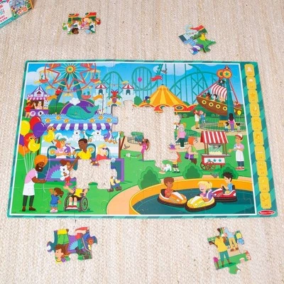 Melissa & Doug Melissa & Doug Fun at the Fair! A Day at the Fair Floor Puzzle - 48pc 8 Melissa & Doug Melissa & Doug Fun at the Fair! A Day at the Fair Floor Puzzle - 48pc - Image 8