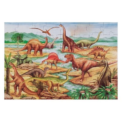 Melissa & Doug Melissa And Doug Dinosaurs Jumbo Floor Puzzle 48pc 1 Melissa & Doug Melissa And Doug Dinosaurs Jumbo Floor Puzzle 48pc
