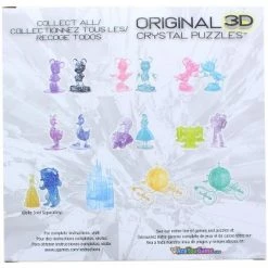 Disney University Games Frozen Sven 72 Piece 3D Crystal Jigsaw Puzzle