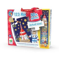 The Learning Journey International The Learning Journey Long & Tall Puzzles 123 Rocket Ship (50+ pieces) -Puzzles Sales 2022 unnamed file 708
