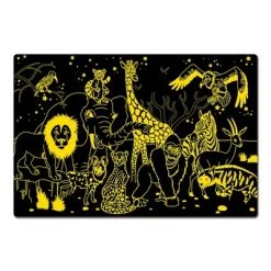 The Learning Journey International The Learning Journey Puzzle Doubles! Glow in the Dark! Wildlife (100 pieces)