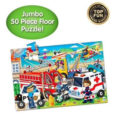 The Learning Journey International The Learning Journey Jumbo Floor Puzzles Emergency Rescue (50 pieces) 1 The Learning Journey International The Learning Journey Jumbo Floor Puzzles Emergency Rescue (50 pieces)