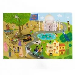 Kulture Khazana Namaste India Floor Puzzle - 51pc