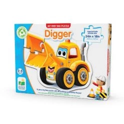 The Learning Journey International The Learning Journey My First Big Vehicle Floor Puzzle - Digger