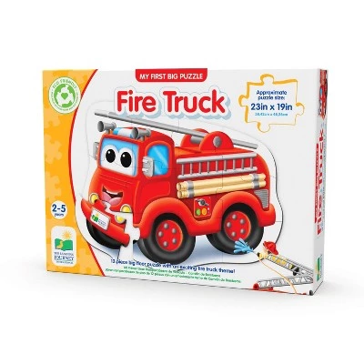 The Learning Journey International The Learning Journey My First Big Vehicle Floor Puzzle - Fire Truck 1 The Learning Journey International The Learning Journey My First Big Vehicle Floor Puzzle - Fire Truck