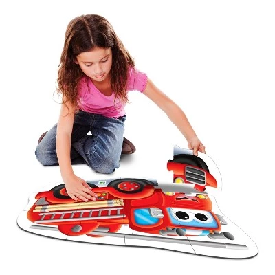 The Learning Journey International The Learning Journey My First Big Vehicle Floor Puzzle - Fire Truck 2 The Learning Journey International The Learning Journey My First Big Vehicle Floor Puzzle - Fire Truck - Image 2