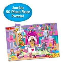 The Learning Journey International The Learning Journey Jumbo Floor Puzzles In My Room (50 pieces)