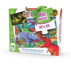 The Learning Journey International The Learning Journey Puzzle Doubles! Glow in the Dark! Dinos (100 pieces) -Puzzles Sales 2022 unnamed file 773