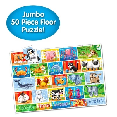 The Learning Journey International The Learning Journey Jumbo Floor Puzzles Animals (50 pieces) 1 The Learning Journey International The Learning Journey Jumbo Floor Puzzles Animals (50 pieces)