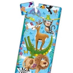 The Learning Journey International The Learning Journey Long & Tall Puzzles Big to Small Animals (50+ pieces)
