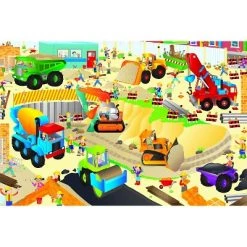 Galt Toys Construction Site Floor Puzzle - 30pc