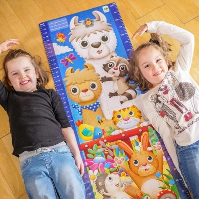The Learning Journey International The Learning Journey Long & Tall Puzzles Animal Friends Growth Chart 2 The Learning Journey International The Learning Journey Long & Tall Puzzles Animal Friends Growth Chart - Image 2