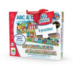 The Learning Journey International The Learning Journey Puzzle Doubles! Giant ABC & 123 Trains (60 pcs) 6 The Learning Journey International The Learning Journey Puzzle Doubles! Giant ABC & 123 Trains (60 pcs) -Puzzles Sales 2022 unnamed file 817