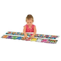 The Learning Journey International The Learning Journey Puzzle Doubles! Giant Colors and Shapes Train (60 pieces)