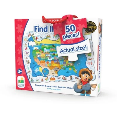 The Learning Journey International The Learning Journey Puzzle Doubles Find It! USA (50 pieces) 2 The Learning Journey International The Learning Journey Puzzle Doubles Find It! USA (50 pieces) - Image 2