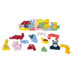 Small Foot Wooden Toys Cute Animals ABC Puzzle - 26pc