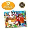 The Learning Journey International The Learning Journey My First Big Floor Puzzle Farm Friends (12 pieces)