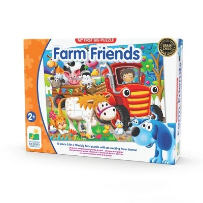 The Learning Journey International The Learning Journey My First Big Floor Puzzle Farm Friends (12 pieces) 3 The Learning Journey International The Learning Journey My First Big Floor Puzzle Farm Friends (12 pieces) - Image 3