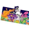 The Learning Journey International The Learning Journey Long & Tall Puzzle Color Dancing Dinos (50 pieces)