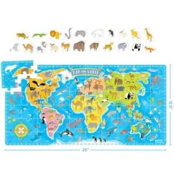 Banana Panda What in the World, Animals Around the Globe Puzzle