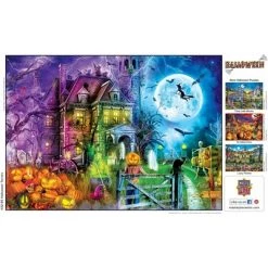 MasterPieces 500 Piece Glow in the Dark Halloween Jigsaw Puzzle - Halloween Terrors - 15"x21" -Puzzles Sales 2022 unnamed file 896