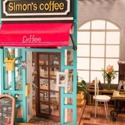 Hands Craft DIY 3D Wooden Puzzles - Miniature House: Simon's Coffee -Puzzles Sales 2022 unnamed file 90