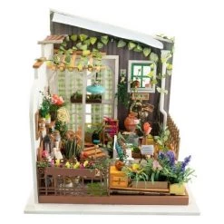 Hands Craft DIY 3D Wooden Puzzles - Miniature House: Miller's Garden