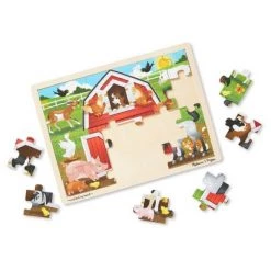 Melissa & Doug Melissa & Doug Jigsaw Puzzle 3pc Bundle Farm and Construction and Pets -Puzzles Sales 2022 unnamed file 953