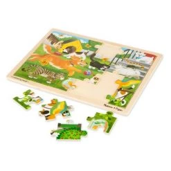 Melissa & Doug Melissa & Doug Jigsaw Puzzle 3pc Bundle Farm and Construction and Pets -Puzzles Sales 2022 unnamed file 954