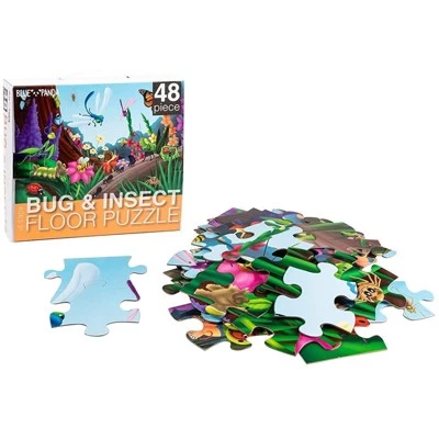 Blue Panda Floor Puzzles – 48 Piece Giant Floor Puzzle, Bugs and Insects Jumbo Preschool Jigsaw Puzzles, Toy Puzzles for Kids Ages 3-5, 1.9 x 2.9 Feet 3 Blue Panda Floor Puzzles – 48 Piece Giant Floor Puzzle, Bugs and Insects Jumbo Preschool Jigsaw Puzzles, Toy Puzzles for Kids Ages 3-5, 1.9 x 2.9 Feet - Image 3