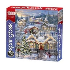 Springbok Christmas Village Jigsaw Puzzle - 1000pc