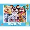 MasterPieces 200 Piece Jigsaw Puzzle for Kids - #Selfies Goofy Grins - 14"x19"
