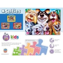 MasterPieces 200 Piece Jigsaw Puzzle for Kids - #Selfies Goofy Grins - 14"x19" -Puzzles Sales 2022 unnamed file 979