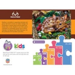 MasterPieces 100 Piece Jigsaw Puzzle for Kids - Realtree Forest Babies - 14"x19" 7 MasterPieces 100 Piece Jigsaw Puzzle for Kids - Realtree Forest Babies - 14"x19" -Puzzles Sales 2022 unnamed file 990